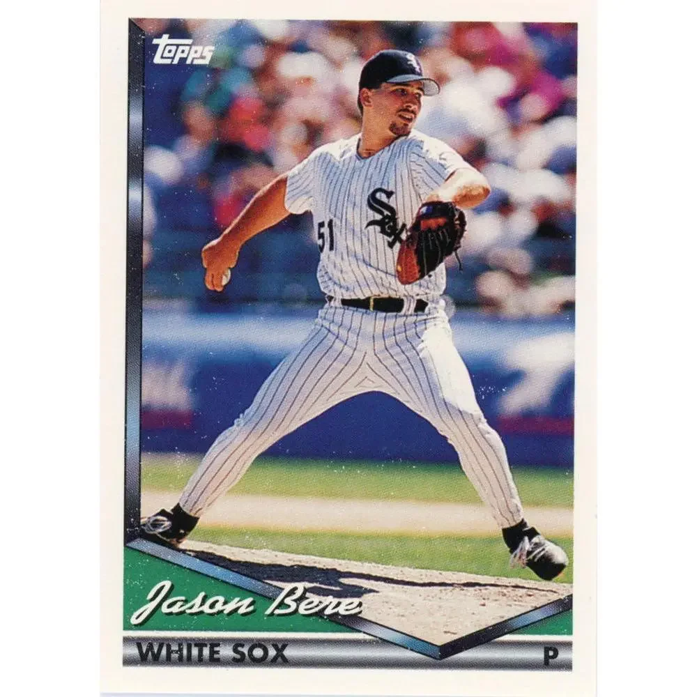 1994 Topps Jason Bere # 118 Chicago White Sox